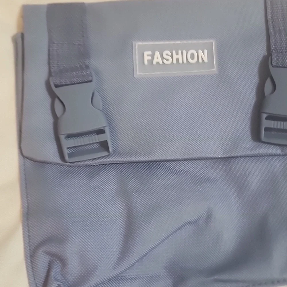 FIRM PRICE NWT Aesthetic Kawaii Blue 5-Pc Backpack Set with Pins & Bear Charm